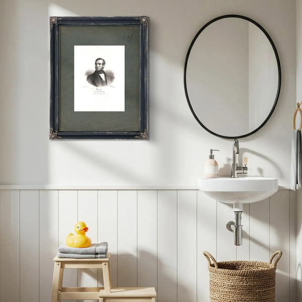 Daniel D Barnard Representative From New York 1843 — Framed Wall Art Room View | Bella Frye