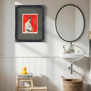 Cracker Jack Ty Cobb — Framed Wall Art Room View | Bella Frye