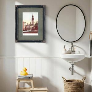 The Gilded Arena Stanford Whites Tower of Spectacle and Scandal — Framed Wall Art Room View | Bella Frye