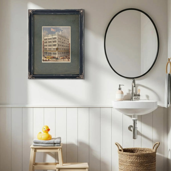 The United States Mutual Accident Association 1886 — Framed Wall Art Room View | Bella Frye