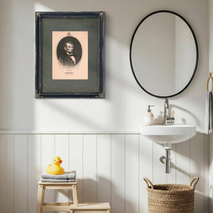 Abraham Lincoln 19th Century 6 — Framed Wall Art Room View | Bella Frye