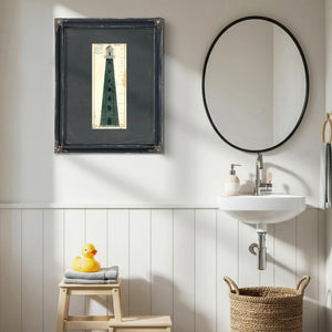 The Cumberland Island Beacon a Tower Lost to Time — Framed Wall Art Room View | Bella Frye
