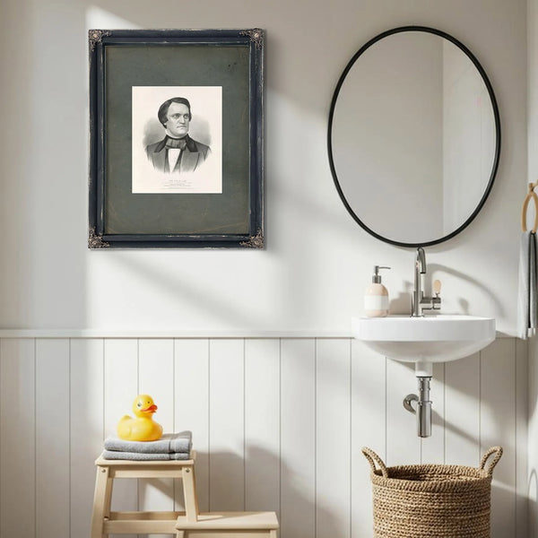 Hon John C Breckinridge Democratic Candidate for Sixteenth President of the United States 186 — Framed Wall Art Room View | B