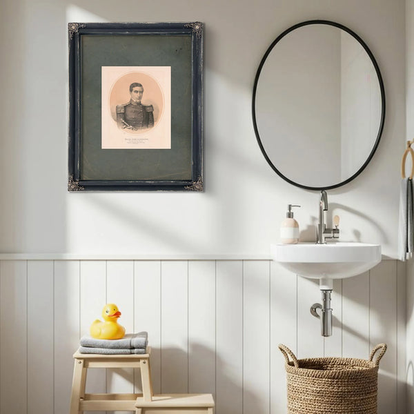 Major Robert Anderson the Heros of Fort Sumter 1861 — Framed Wall Art Room View | Bella Frye