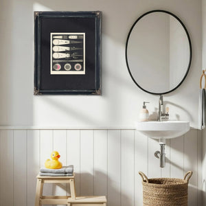 The Celestial Shadow Mechanics Victorian Eclipse Diagram — Framed Wall Art Room View | Bella Frye