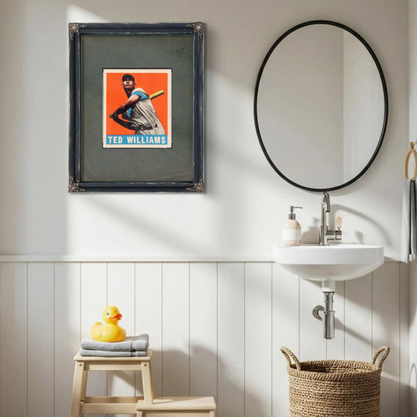 Leaf Ted Williams — Framed Wall Art Room View | Bella Frye