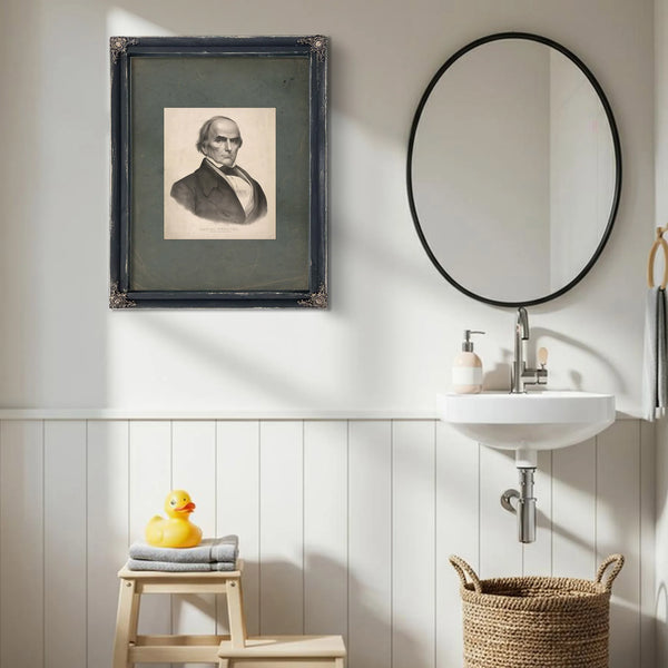 Daniel Webster 1852 — Framed Wall Art Room View | Bella Frye
