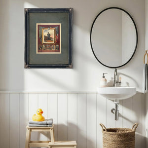 Our Police Faithful Unto Death 1879 — Framed Wall Art Room View | Bella Frye