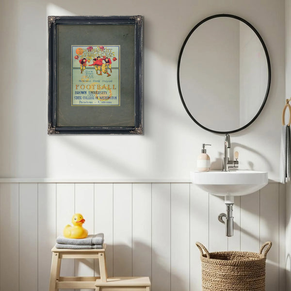 Tournament of Roses Football Program — Framed Wall Art Room View | Bella Frye