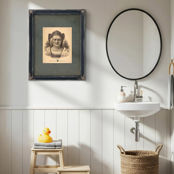 Christopher Columbus Discoverer of America 1492 1892 — Framed Wall Art Room View | Bella Frye