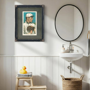 Walter Johnson Washington Nationals Baseball Card Portrait 7 — Framed Wall Art Room View | Bella Frye
