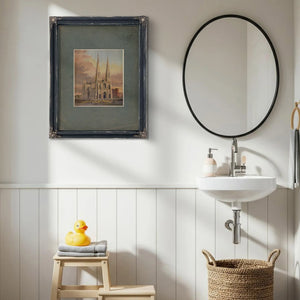The New Cathedral Fifth Avenue New York 19th Century — Framed Wall Art Room View | Bella Frye