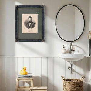 James K Polk President of the United States 1845 — Framed Wall Art Room View | Bella Frye