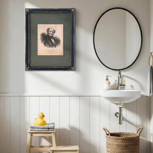 Martin Van Buren President of the United States 1839 — Framed Wall Art Room View | Bella Frye