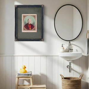 His Eminence the Cardinal Mccloskey Archbishop of New York 1875 — Framed Wall Art Room View | Bella Frye