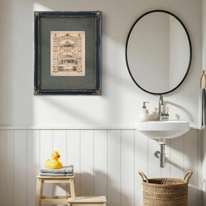 Centennial Jubilee Memorial Card 1876 — Framed Wall Art Room View | Bella Frye