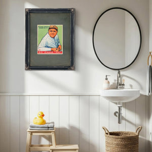 Baberuthgoudeycard3 — Framed Wall Art Room View | Bella Frye