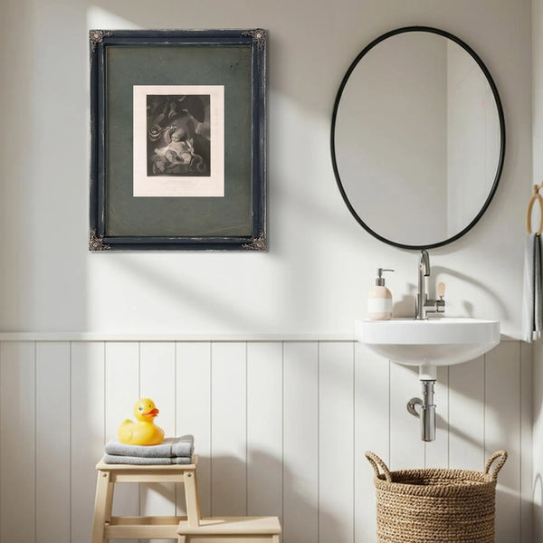 Young American Crushing Rebellion and Sedition 1864 — Framed Wall Art Room View | Bella Frye