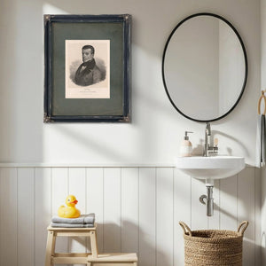 Cc Clay Senator From Alabama 19th Century — Framed Wall Art Room View | Bella Frye