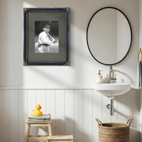 Shoeless Joe Jackson by Conlon 1913 Crop 31b4d2 — Framed Wall Art Room View | Bella Frye