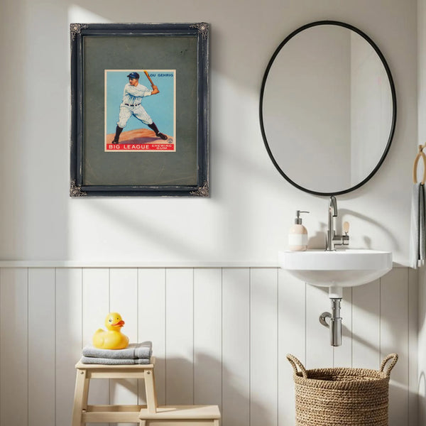 Lougehriggoudeycard — Framed Wall Art Room View | Bella Frye