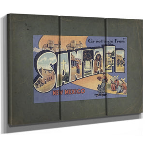 New Mexico Santa Fe — Framed Wall Art Room View | Bella Frye