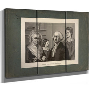 George Washington at Mt Vernon 1889 — Framed Wall Art Room View | Bella Frye