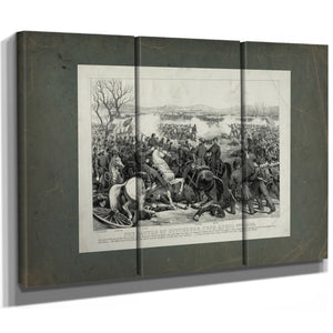 Battle of Pittsburgh Tenn April 7th 1862 1862 — Framed Wall Art Room View | Bella Frye
