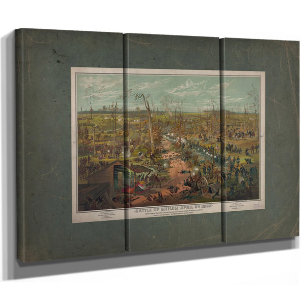 Battle of Shiloh April 6th 1862 1862 — Framed Wall Art Room View | Bella Frye