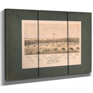 Camp Meigs 861 — Framed Wall Art Room View | Bella Frye