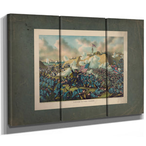 Capture of Fort Fisher 189 — Framed Wall Art Room View | Bella Frye