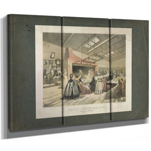Brooklyn Sanitary Fair 1864 New England Kitchen 1864 — Framed Wall Art Room View | Bella Frye