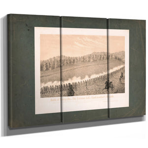 Battle of Perryvillethe Extreme Left Starkweathers Brigade 19th Century — Framed Wall Art Room View | Bella Frye