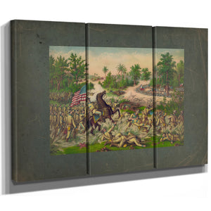 Battle of Quingua Phil I April 23 1899 1899 — Framed Wall Art Room View | Bella Frye