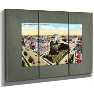 The Academy on Morningside Heights a Scholars Aerial Reverie — Framed Wall Art Room View | Bella Frye