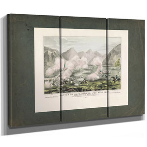 Battle of Sacramento Feb 28th 1847 Terrific Charge of the Mexican Lancers 18 — Framed Wall Art Room View | Bella Frye