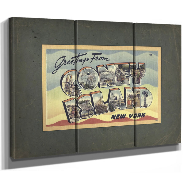 New York Coney Island — Framed Wall Art Room View | Bella Frye