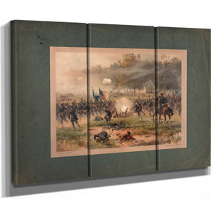 Battle of Antietam 1887 — Framed Wall Art Room View | Bella Frye