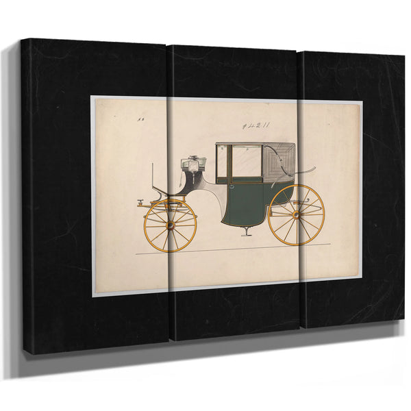 Design for Landaulet No 4211 — Framed Wall Art Room View | Bella Frye