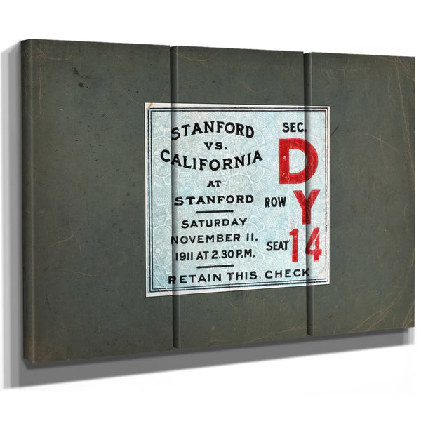 Ticket 1911 Big Game — Framed Wall Art Room View | Bella Frye