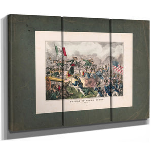 Battle of Cerro Gordo April 18th 1847 1847 — Framed Wall Art Room View | Bella Frye