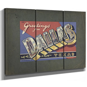 Texas Dallas — Framed Wall Art Room View | Bella Frye