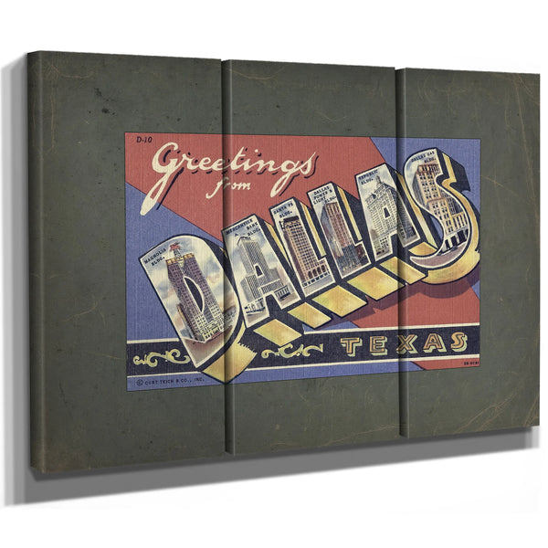 Texas Dallas — Framed Wall Art Room View | Bella Frye
