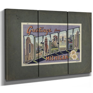 Michigan Detroit — Framed Wall Art Room View | Bella Frye