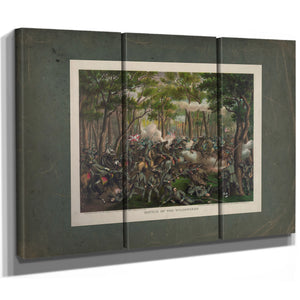 Battle of the Wildernessdesperate Fight on the Orange Ch Plank Road Near Tod — Framed Wall Art Room View | Bella Frye