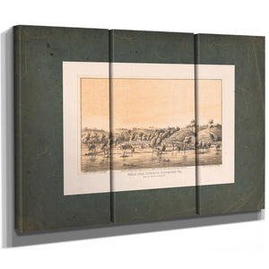 Belle Isle Opposite Richmond Va 1866 — Framed Wall Art Room View | Bella Frye