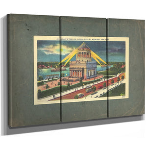 The Generals Eternal Vigil Riverside Mausoleum Nocturne — Framed Wall Art Room View | Bella Frye