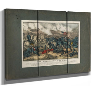 Battle of Fredericksburg Va Dec 13th 1862 1862 — Framed Wall Art Room View | Bella Frye