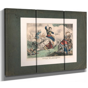 Death of Tecumseh Battle of the Thames Oct 18 1813 1846 — Framed Wall Art Room View | Bella Frye