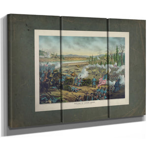 Battle of Stone River Near Murfreesborough Tenndec 31 62 Jan 2 3 1863union G — Framed Wall Art Room View | Bella Frye